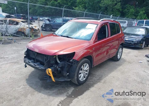 2010 Volkswagen Tiguan Se из США, поврежденный, VIN WVGBV7AX7AW000814
